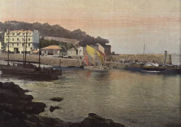 Das Dampfschiff zwischen Dinard, Saint-Malo und Saint-Servan